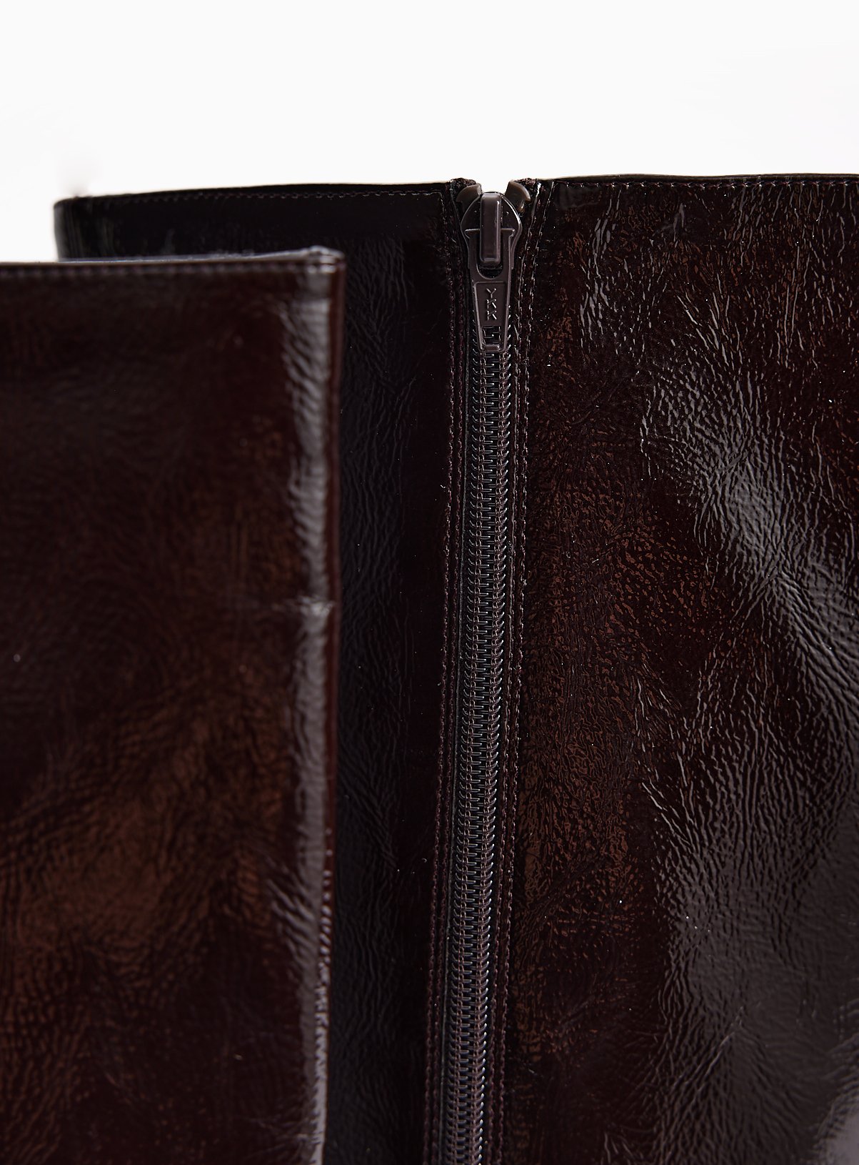 Dark Red Long Wedge Boots 6 - Image 3 thumbnail